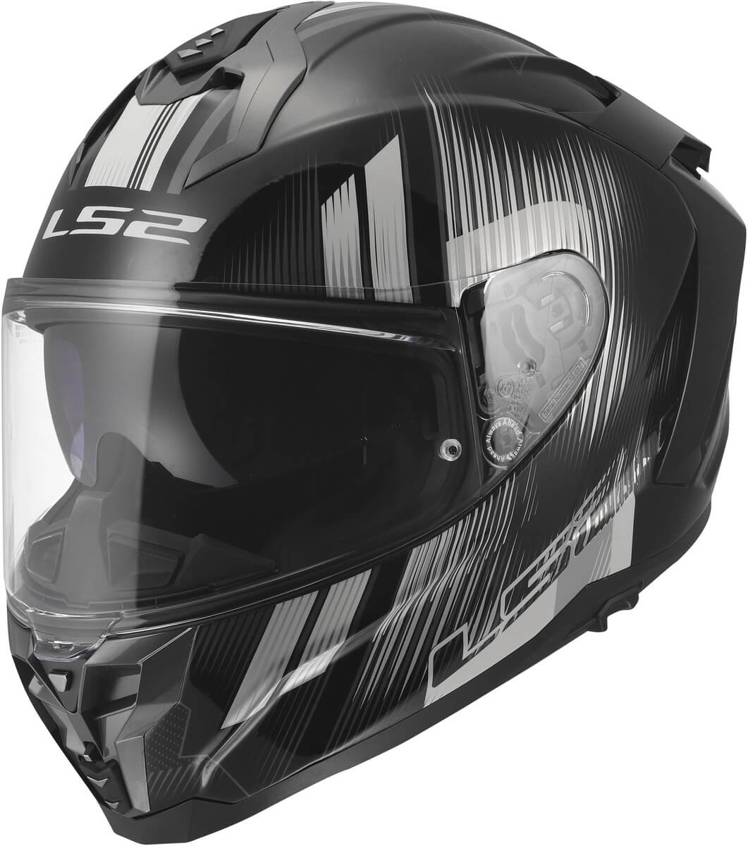 LS2 FF817 Challenger II Nitro Black Grey