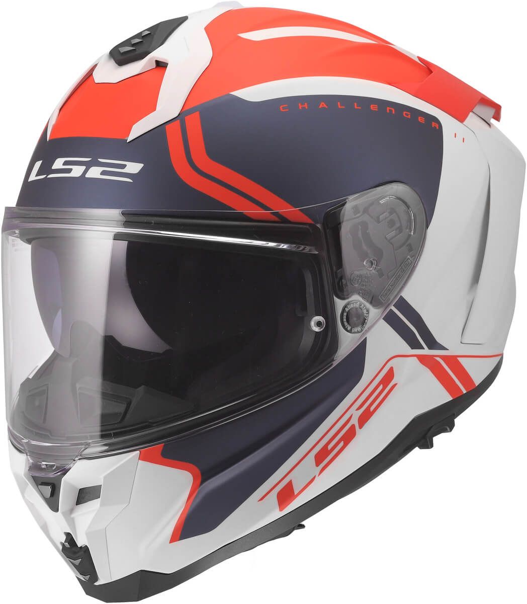 LS2 FF817 Challenger II Titan White Blue Red