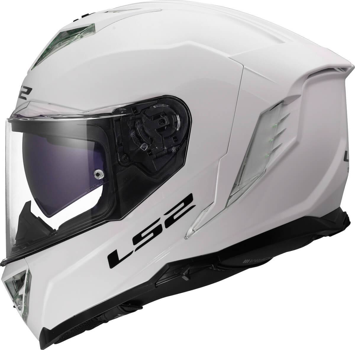 LS2 FF818 Storm III Solid Gloss White