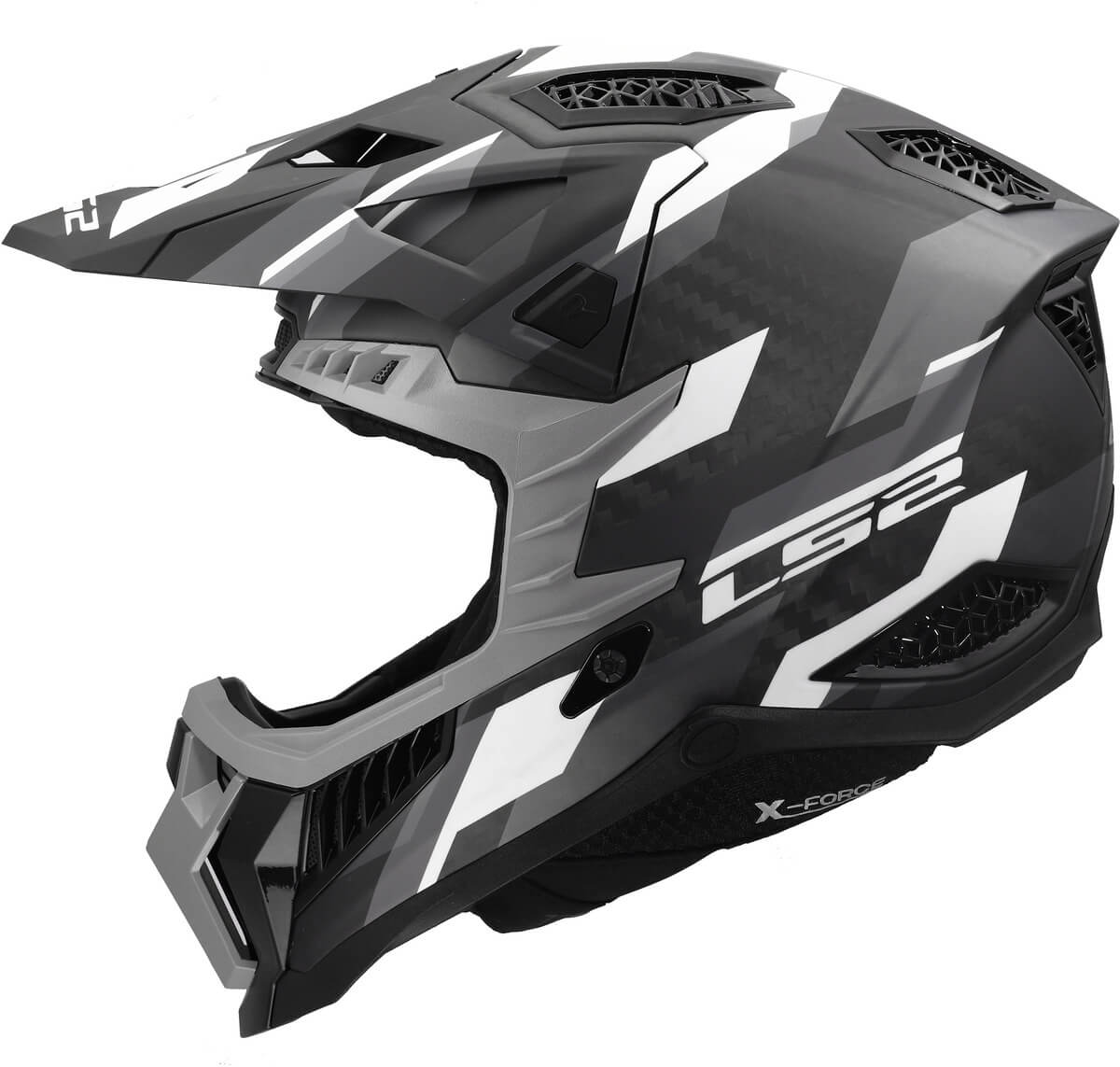 LS2 MX703 X-Force  Phantom Black Grey-06