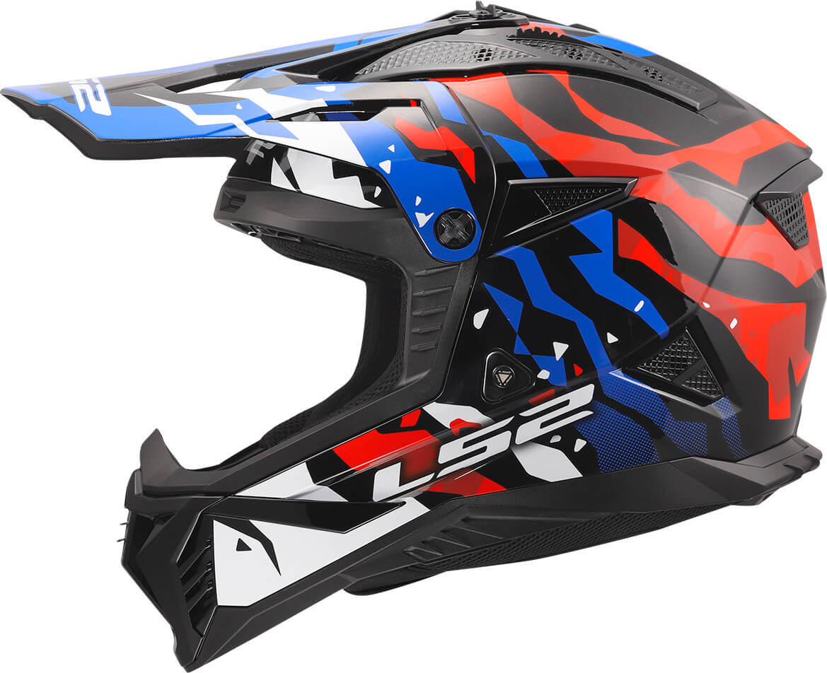 LS2 MX708 Fast II Grotesk White Blue Red-06