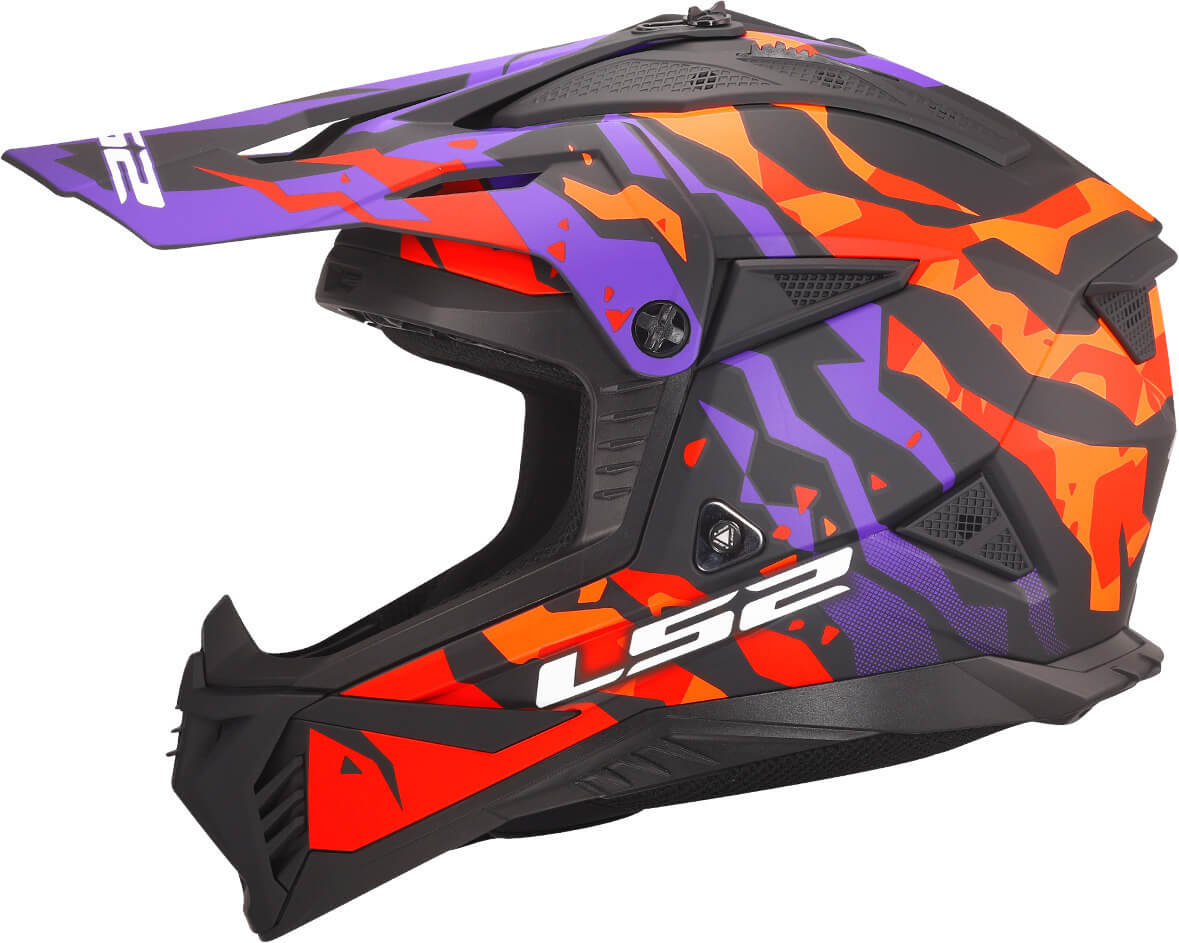 LS2 MX708 Fast II Grotesk Purple Orange-06
