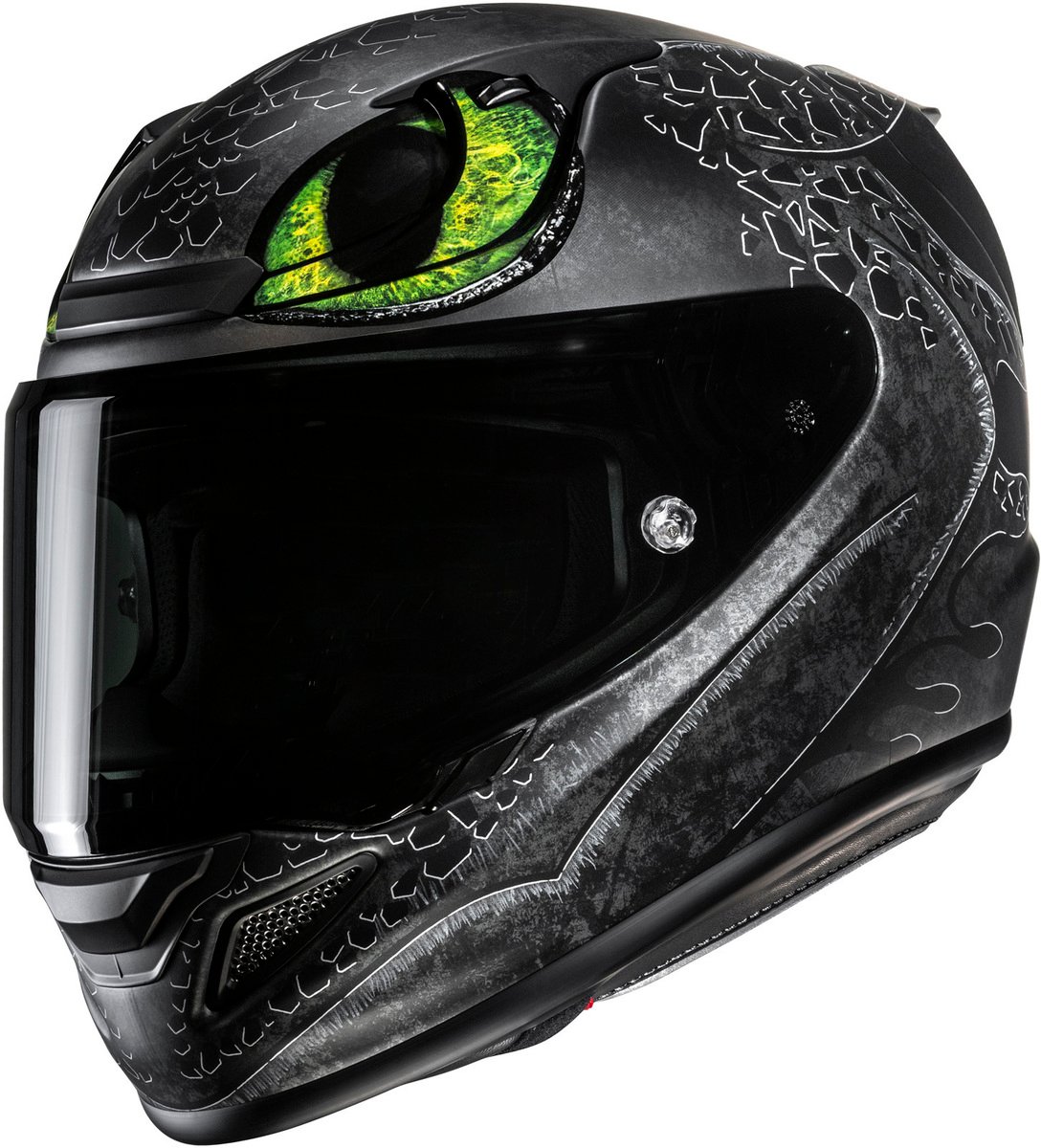 HJC RPHA-12 Toothless 2 Grey/Green 814