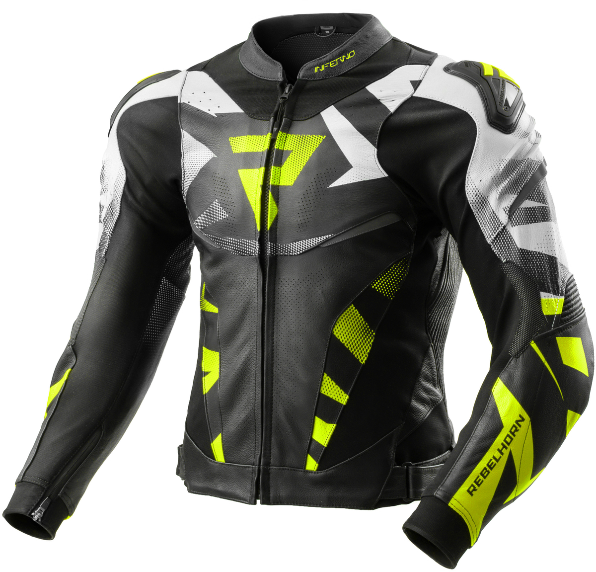 Rebelhorn Inferno Jacket Black/Fluo Yellow