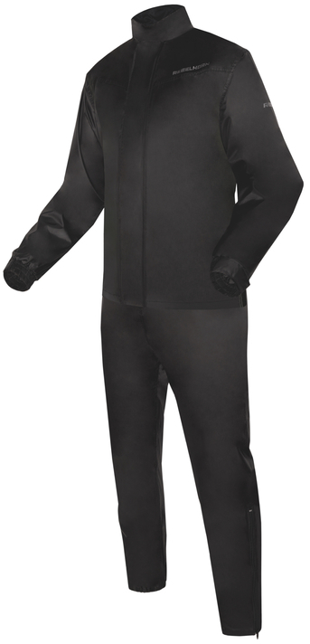Rebelhorn Rain Two-Piece Waterproof Suit Black