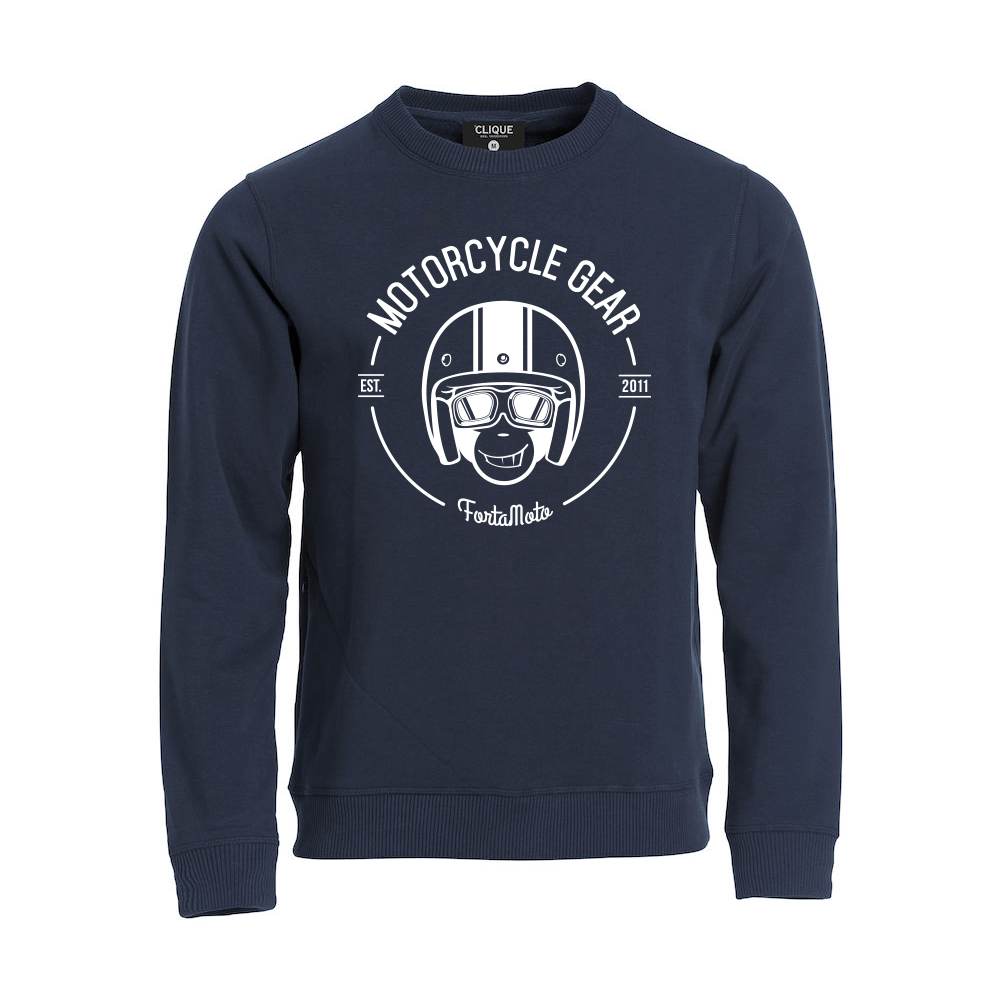 FortaMoto Logo Sweater Navy