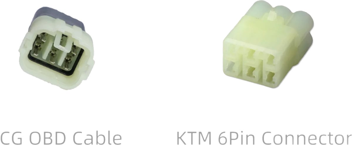 Chigee Technology 6pin OBD adapter kabel KTM MFP0050