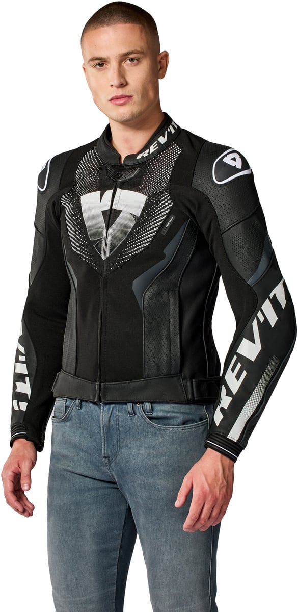 REV'IT Hyperspeed 3 Air Jacket Black/White