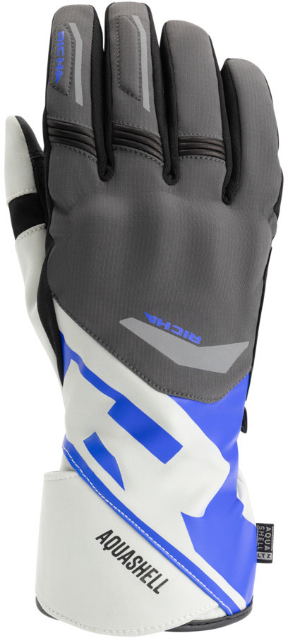 Richa Eternity Waterproof Gloves Blue/Grey