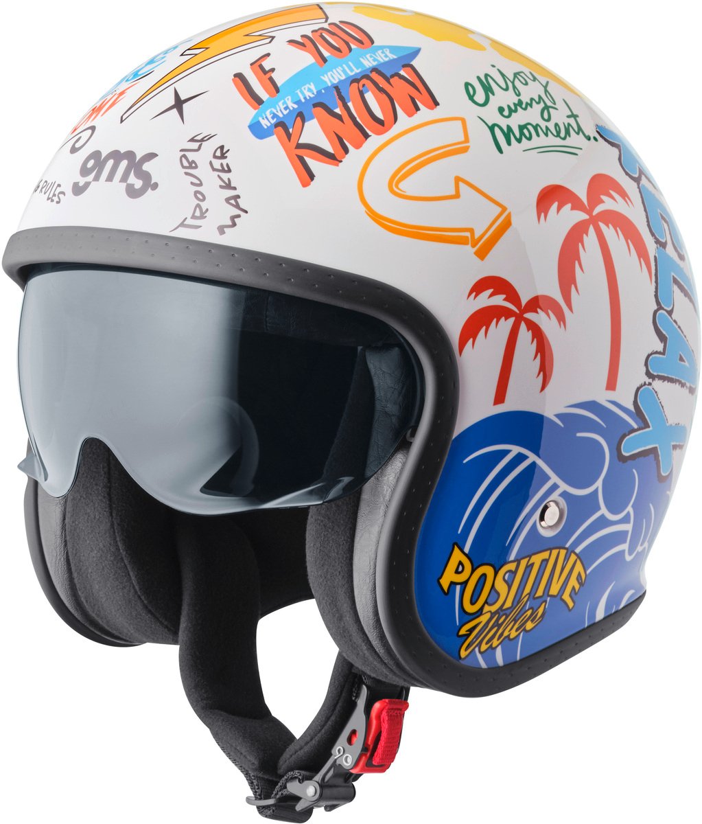 GMS Ride & Surf White/Yellow/Blue Summer Vibes