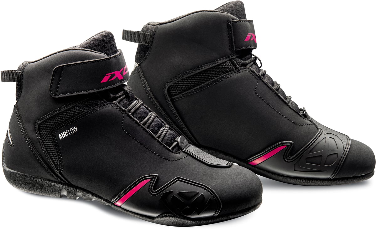 Ixon Gambler Lady Sneaker Black/Fushia