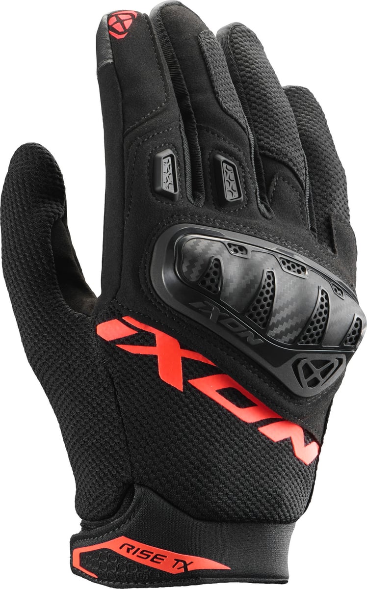Ixon Rise Tx Gloves Black/Bright Red