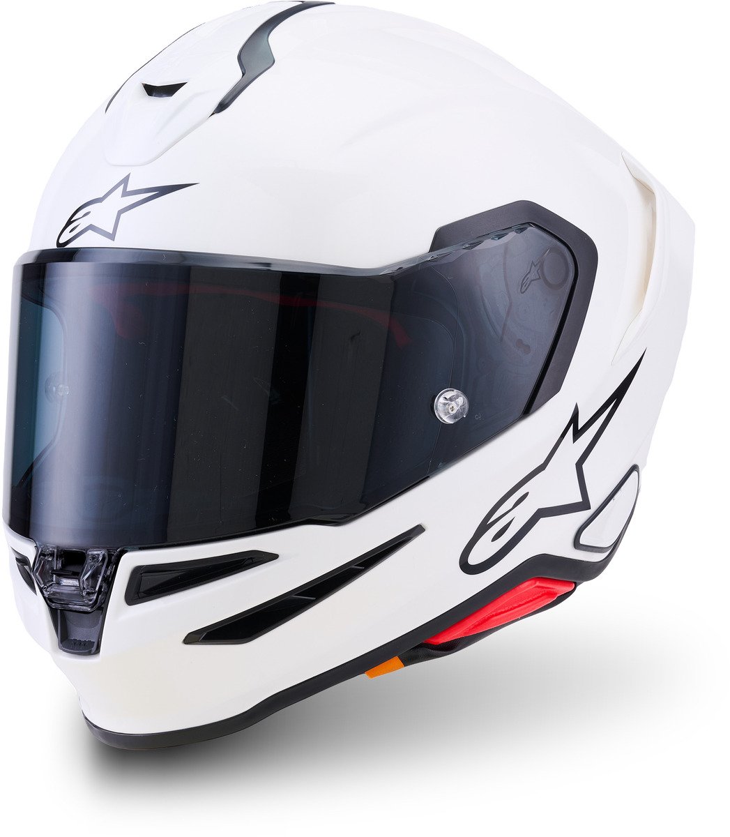 Alpinestars S-R7 Solid White Glossy