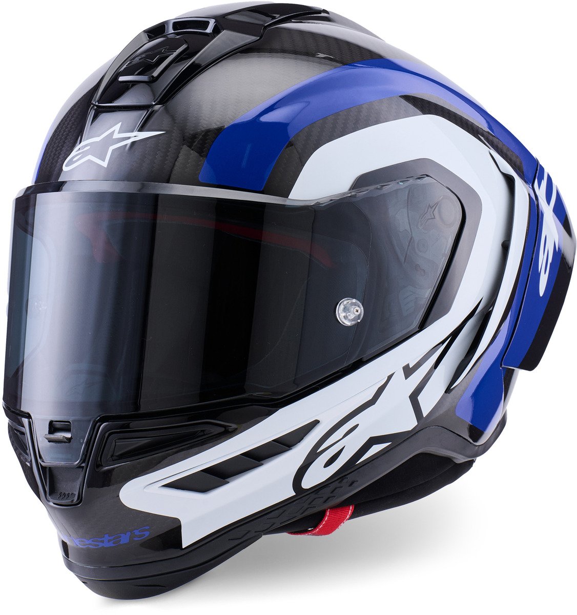 Alpinestars Supertech R10 Arius Black White Blue Glossy