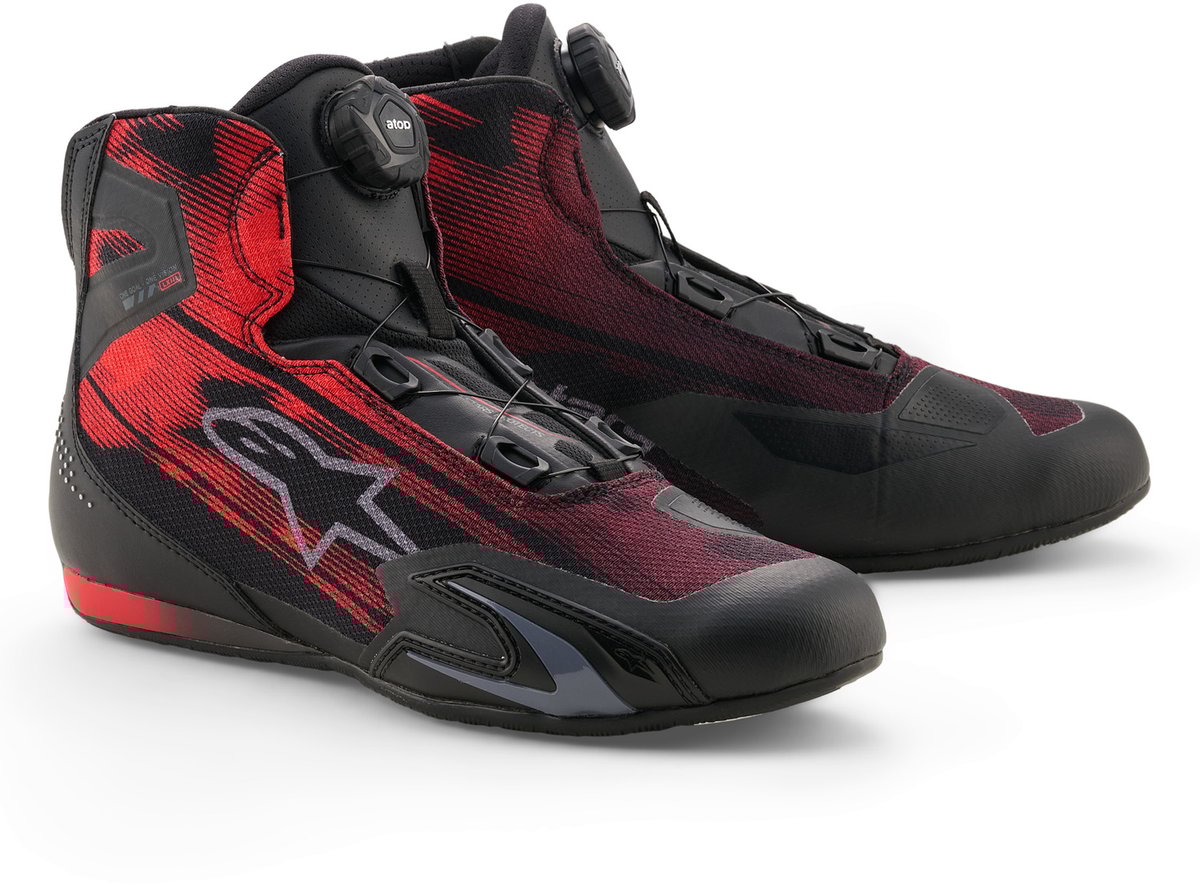Alpinestars Celer Vented Sneaker Black/Bright Red
