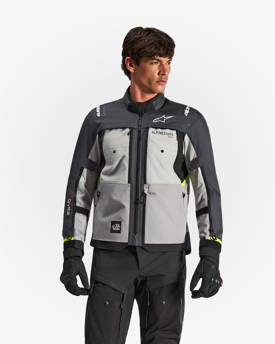 Alpinestars Cusco Drystar® Jacket Ice Gray/Mid Gray/Deep Gray