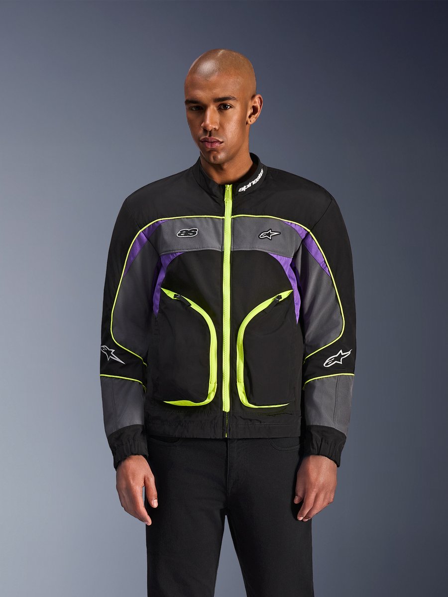 Alpinestars Unite Jacket Black/Asphalt/Violet
