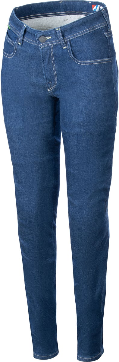 Alpinestars Daisy V3 Women'S Riding Denim Motorjeans Rinse Blue