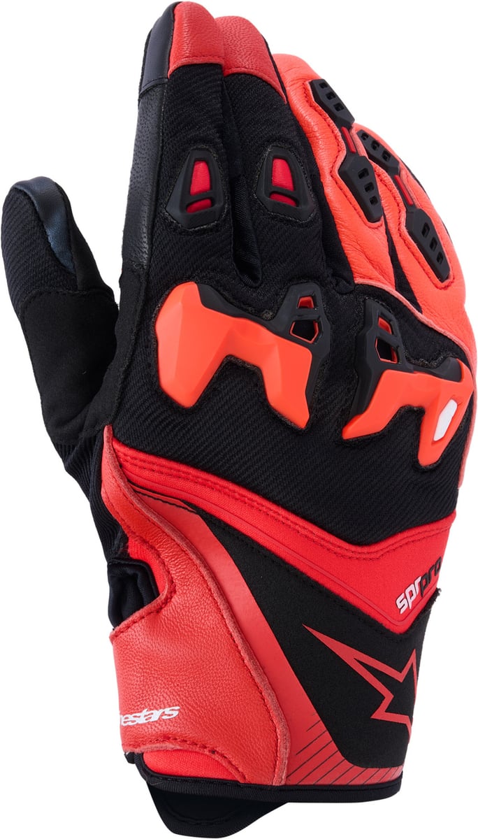 Alpinestars Sp-R Pro Gloves Bright Red/Red Fluo/Black