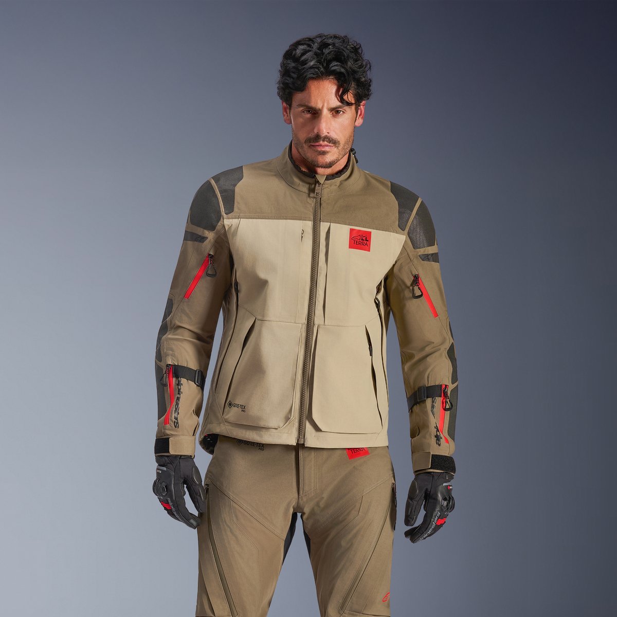 Alpinestars Nazca 3L Gore-Tex® Pro Jacket Walnut/Rock/Brown