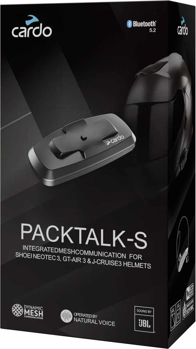 Cardo Packtalk Shoei