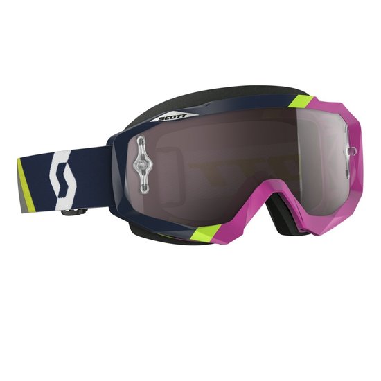 Scott Hustle MX Goggle Asymmetric Pink