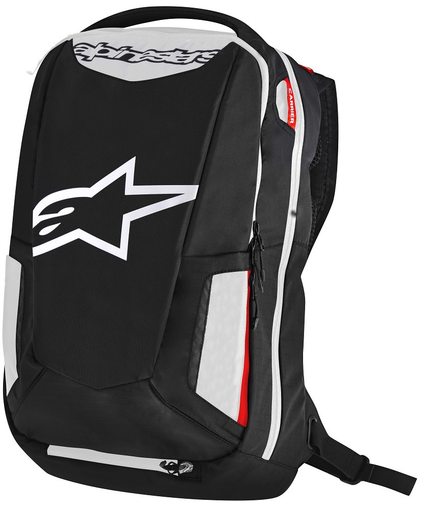 Alpinestars City Hunter Backpack Black/White/Red 123
