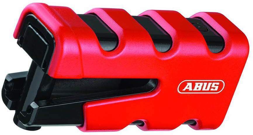 ABUS GRANIT Sledg 77 ART4 Schijfremslot Greep Rood