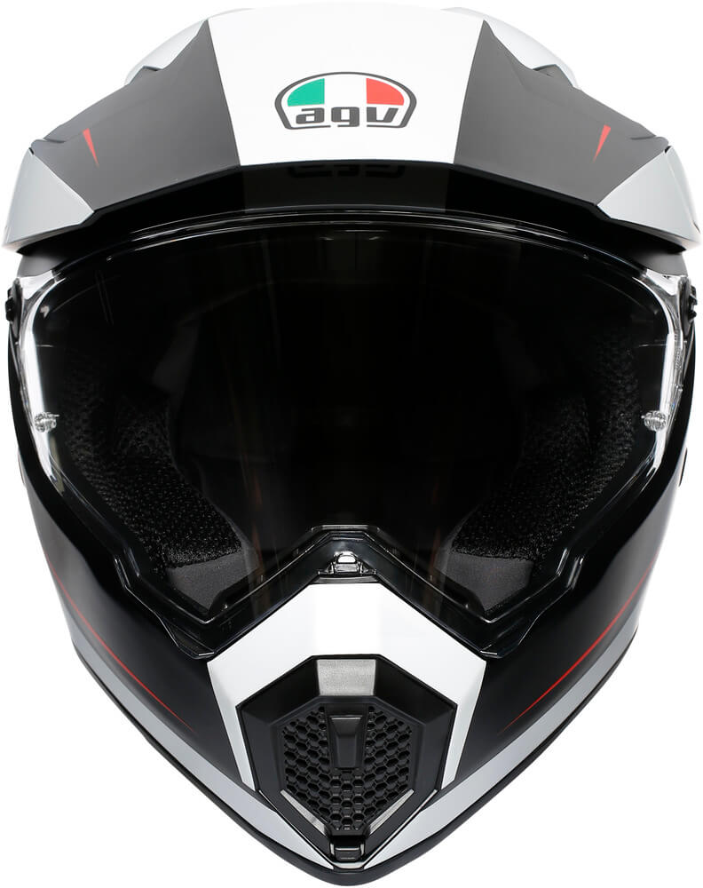 AGV AX9 Pacific Road Matt Black/White/Red 003