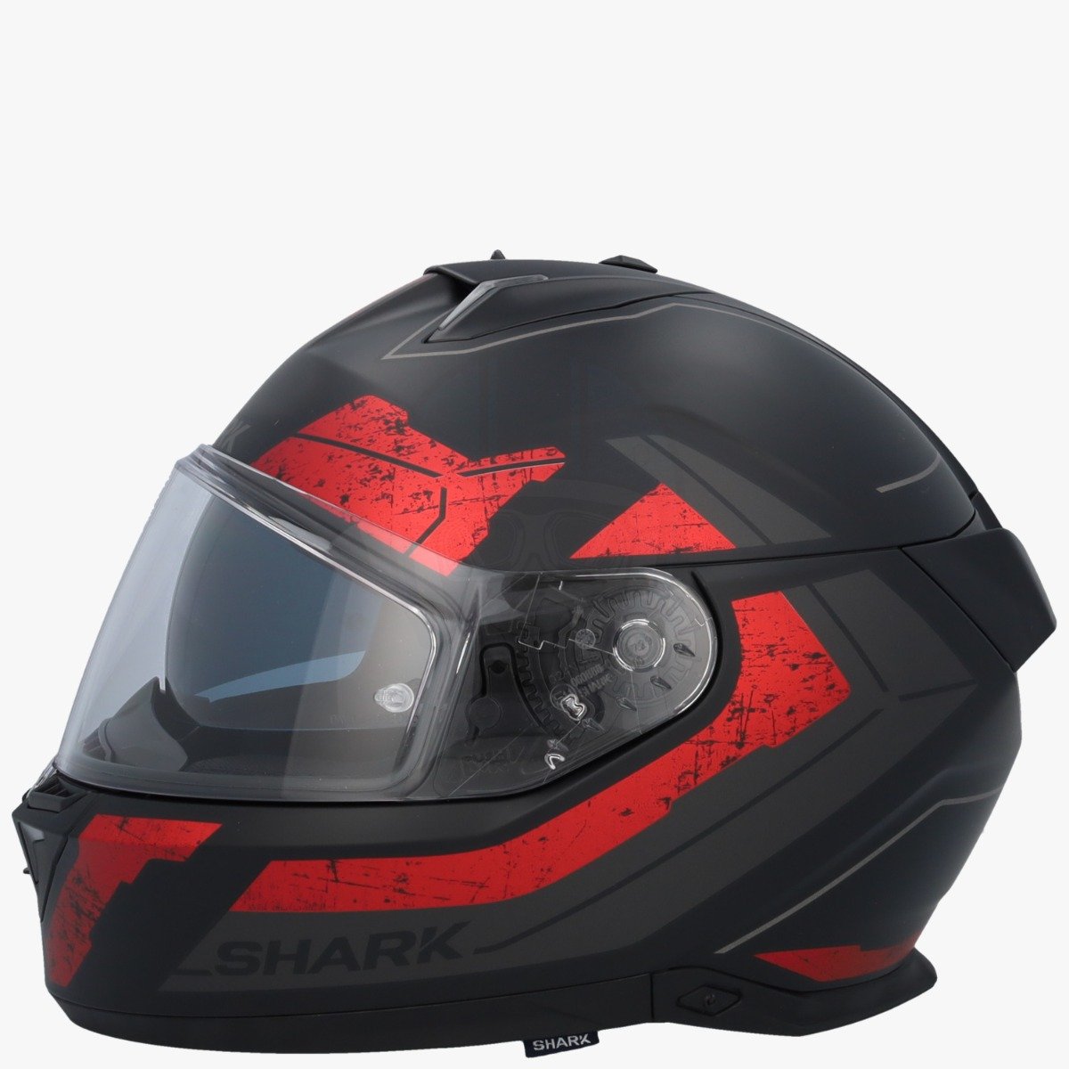 Shark Skwal I3 Rhad Mat Black/Chrom/Red KUR