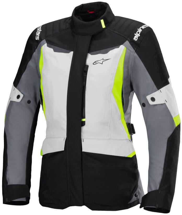 Alpinestars Stella ST-1 Waterproof Jacket Ice Gray/Black/Yellow Fluo 9145