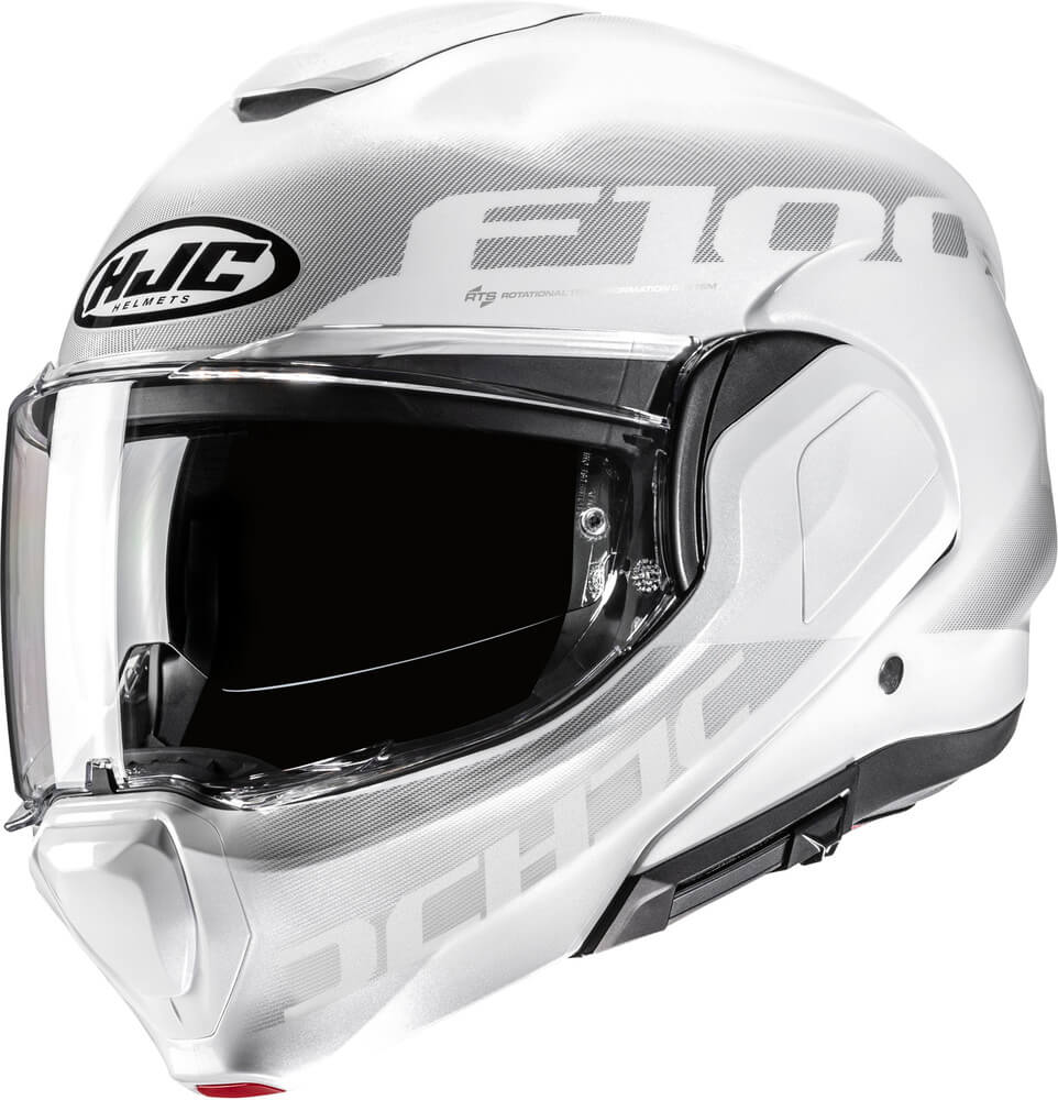 HJC F100 Hetal White/Grey 280