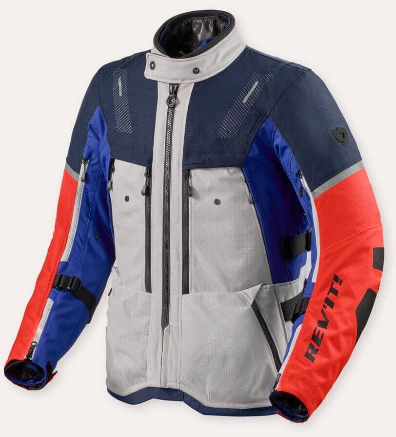 REV'IT Sand 5 H2O Jacket Silver/Blue