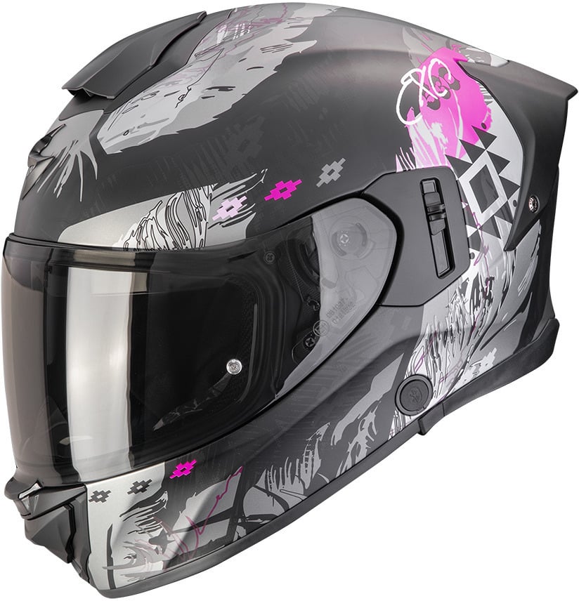 Scorpion EXO-530 AIR Hadji Matt Black/Pink