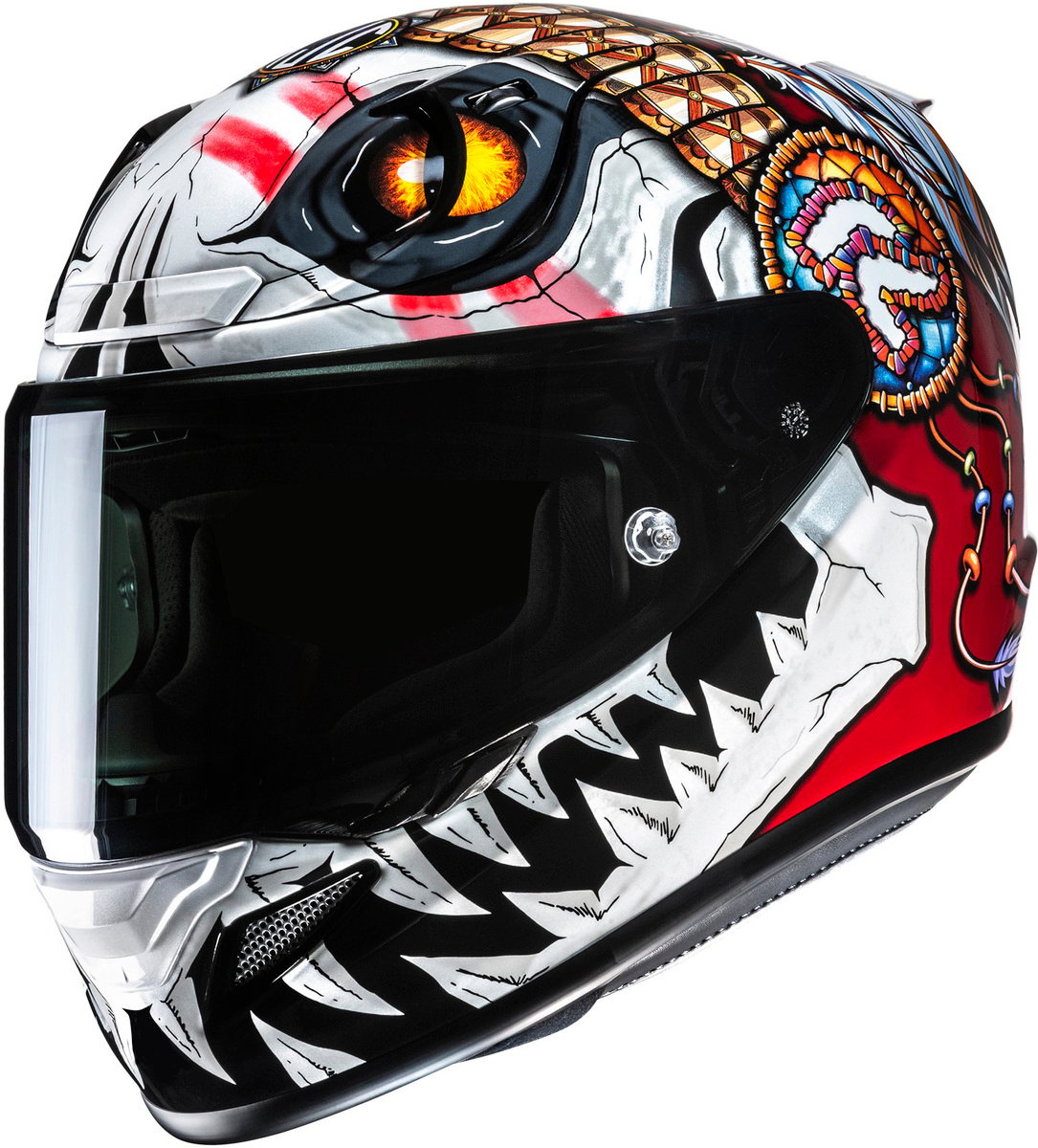 HJC RPHA-12 Kepina White/Red 213