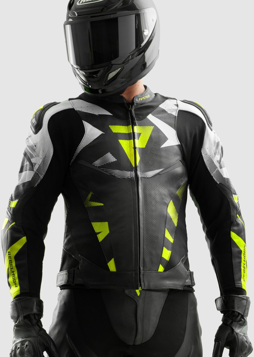 Rebelhorn Inferno Jacket Black/Fluo Yellow