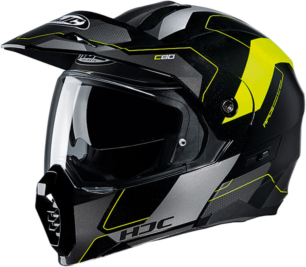 HJC C80 Rox Black/Yellow 178