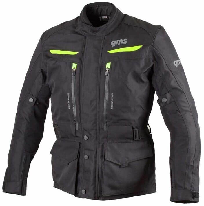 GMS Gear Jacket Black/Yellow 335