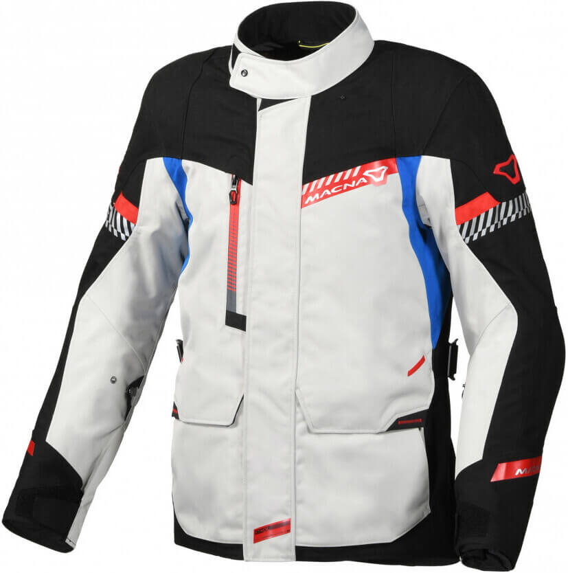 Macna Aspire Jacket Grey/Blue 815