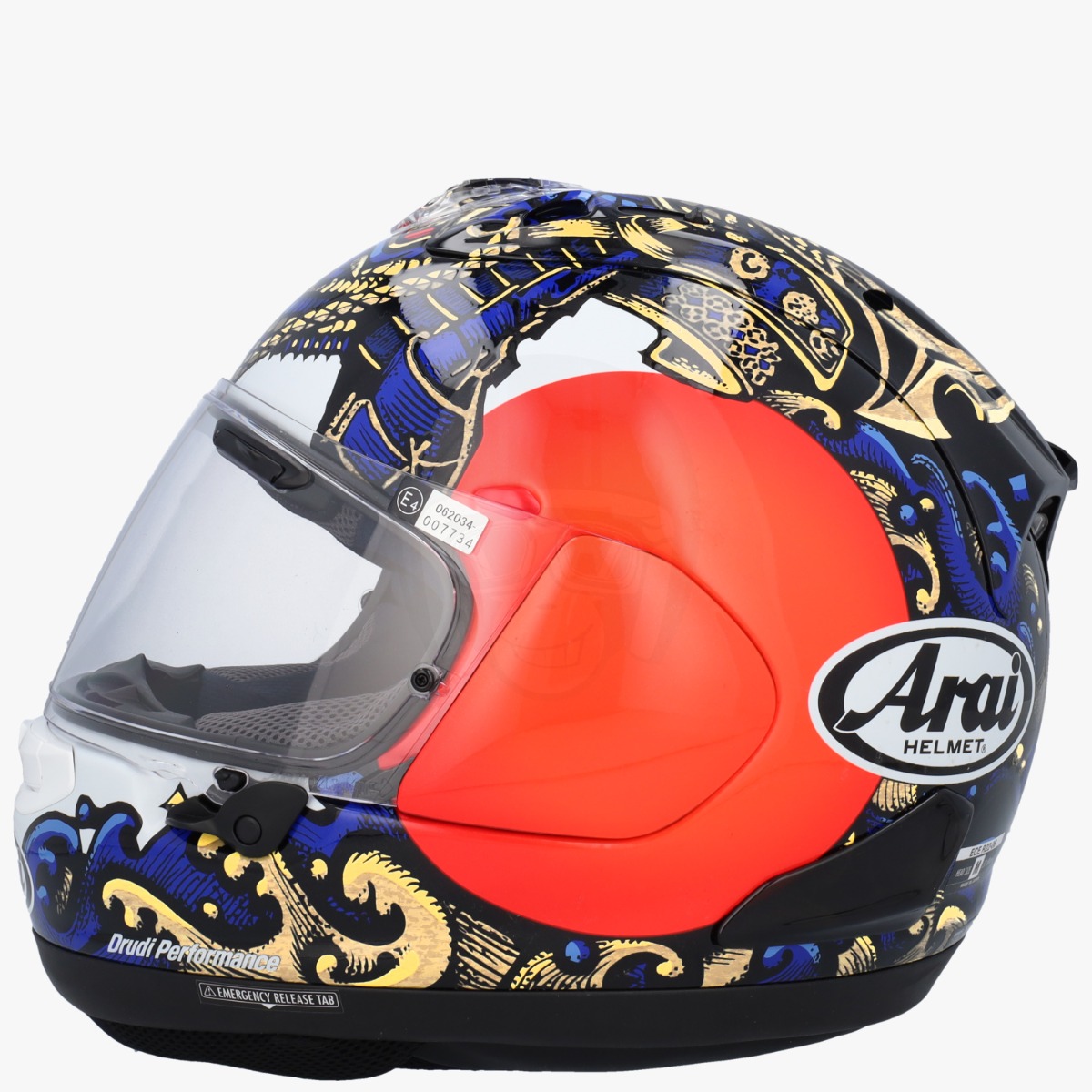 Arai RX-7V Evo Samurai - Worldwide Shipping!
