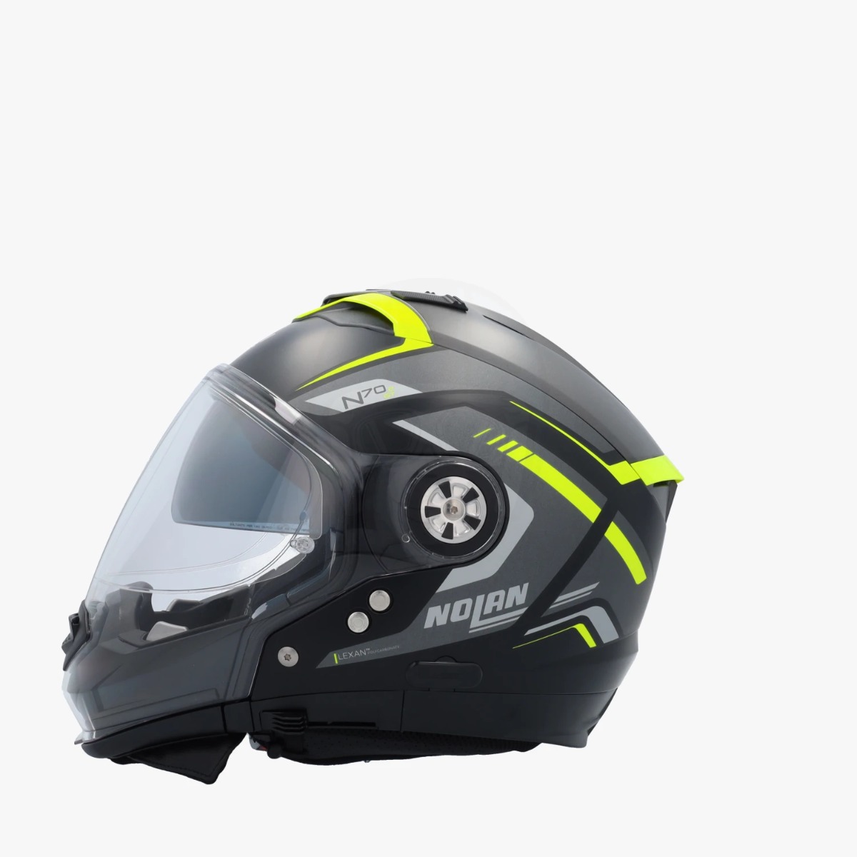 Nolan N70-2 GT Switchback Flat Black/Yellow 059
