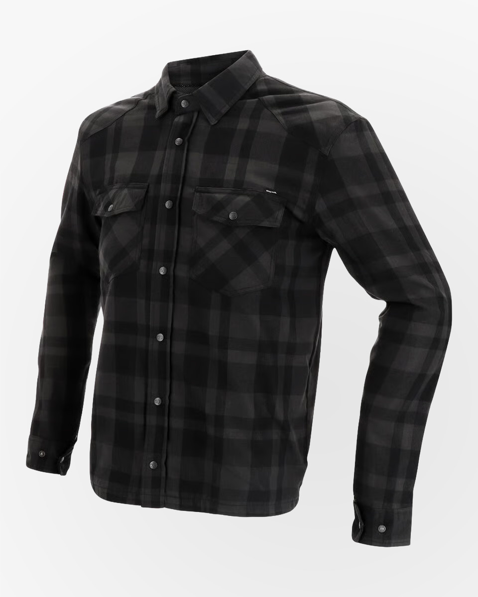 Richa Forest Shirt Black/Dark Grey 1100
