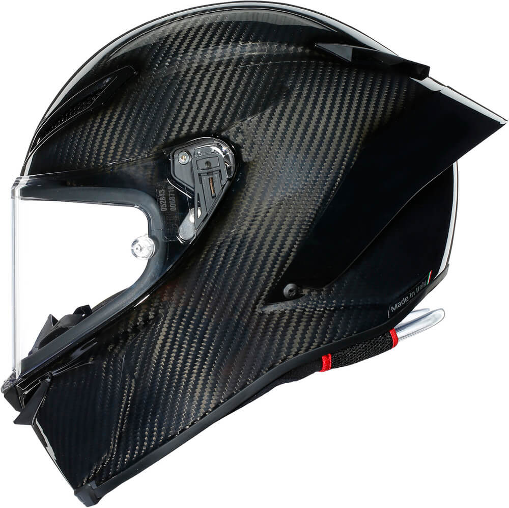 AGV PISTA GP RR Mono Glossy Carbon - Worldwide Shipping!