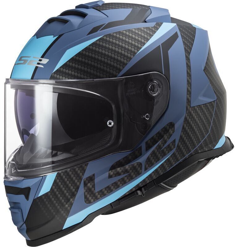 LS2 FF800 Storm II Racer Matt Blue
