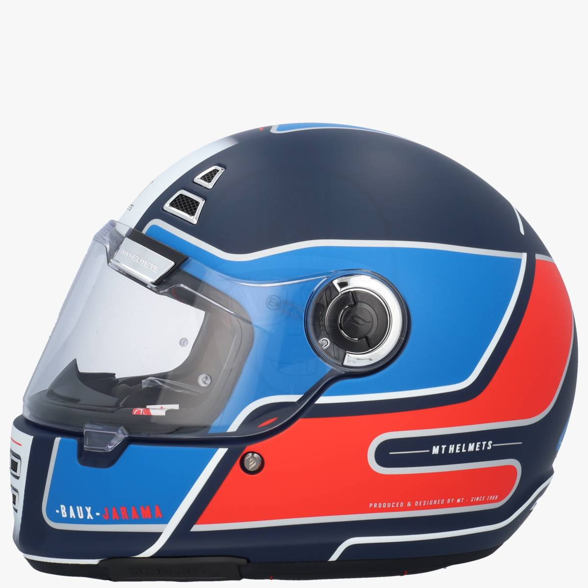 MT Jarama SV Baux Mat Blauw/Rood