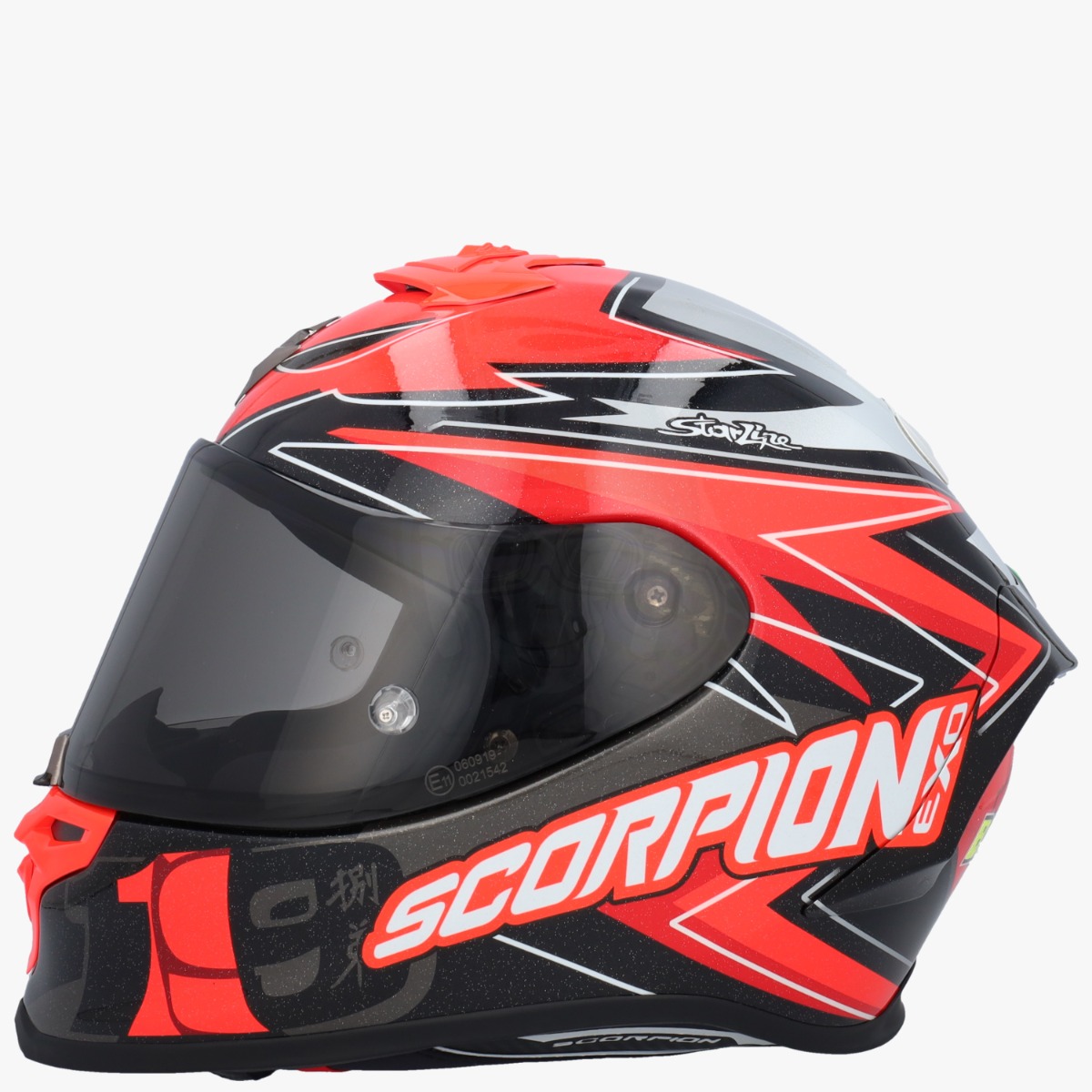 Scorpion EXO-R1 EVO AIR Alvaro Red - Worldwide Shipping!