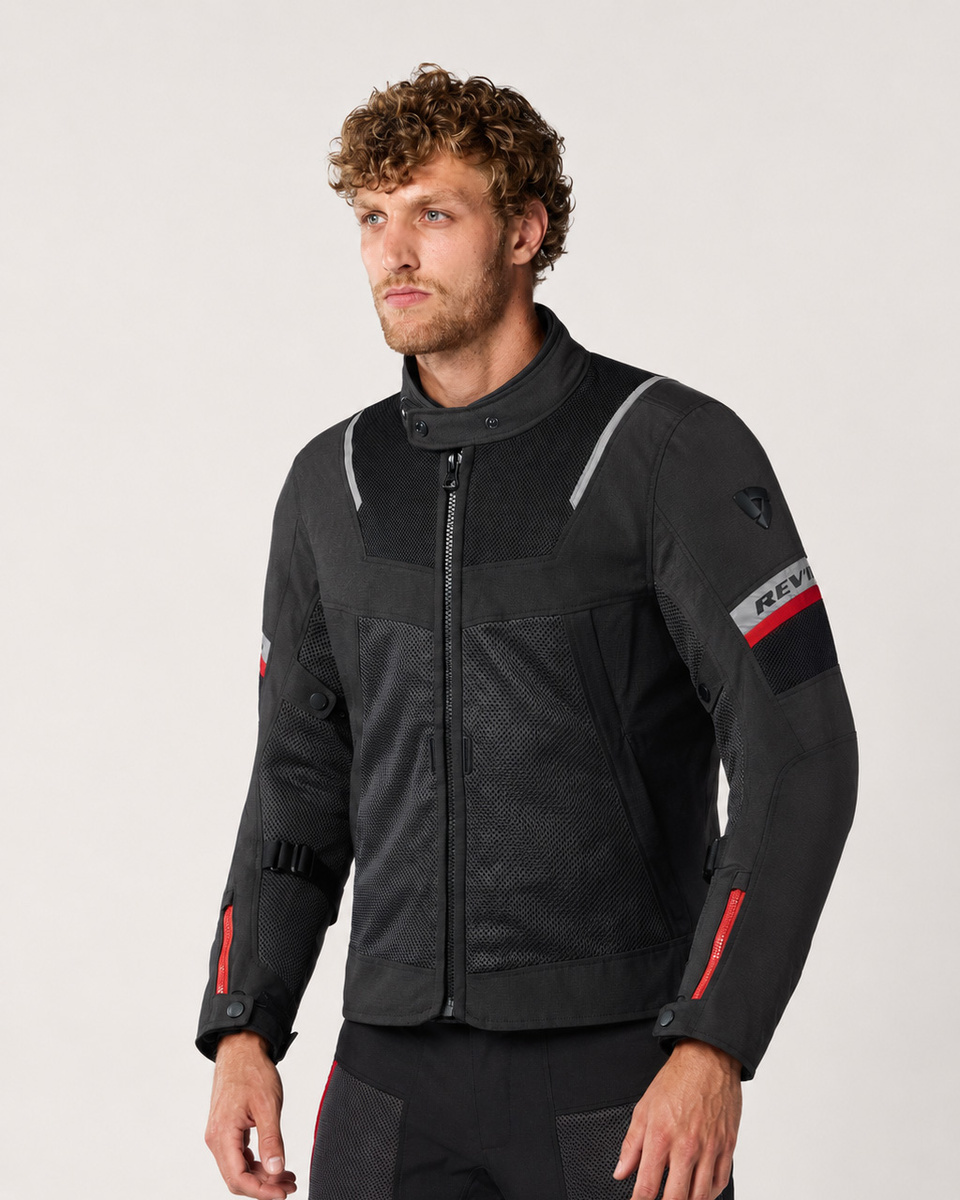 REV'IT Tornado 4 H2O Jacket Black/Anthracite