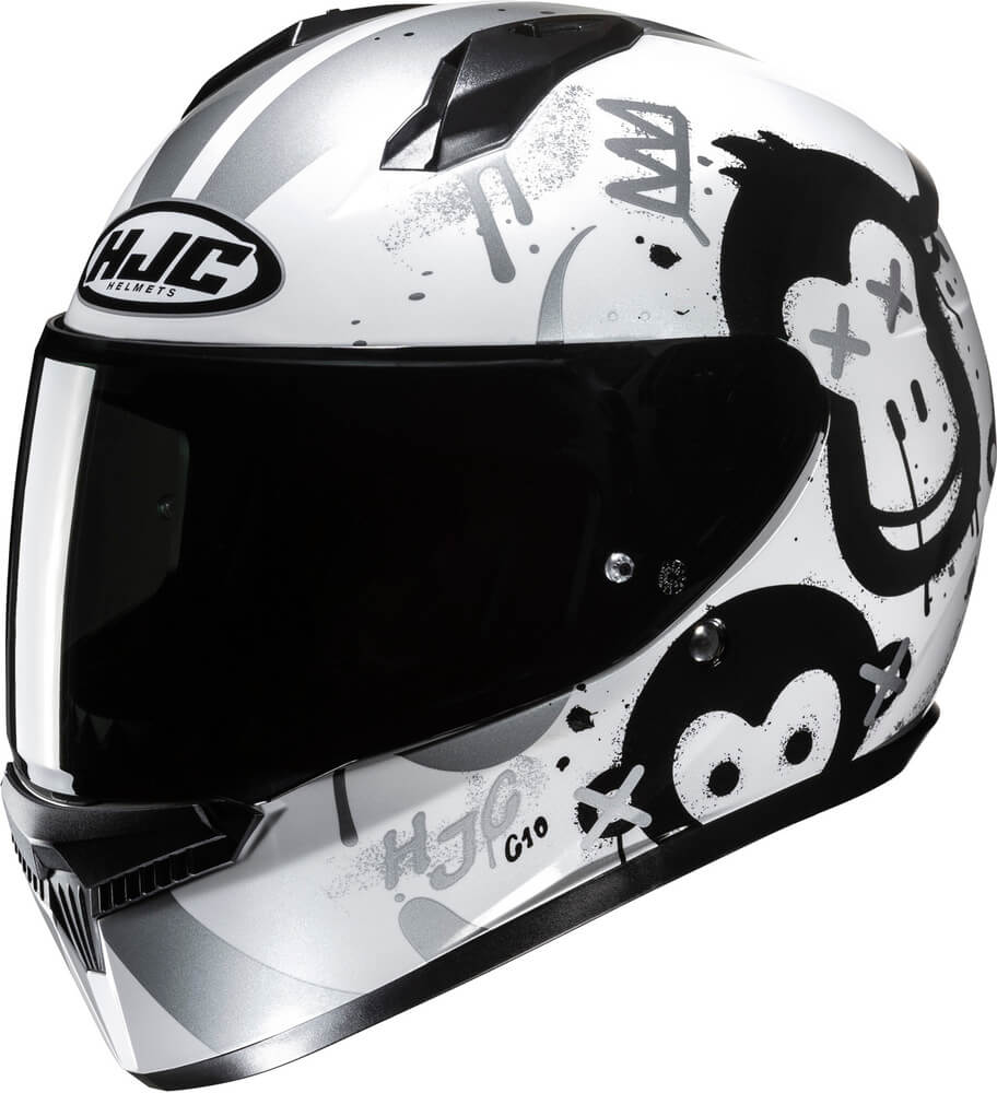 HJC C10 Geti Black/White