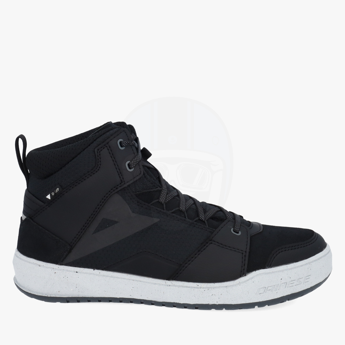 Dainese Suburb D-WP Shoes Black/White/Iron-Gate 21G
