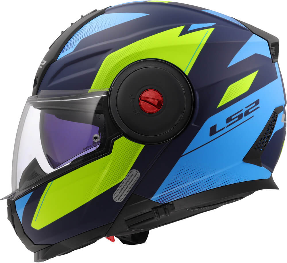 LS2 FF902 Scope II Duria Blue H-Vis Yellow